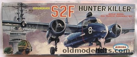 Aurora 1/54 Grumman S2F Hunter Killer - (ex Comet), 145-98 plastic model kit